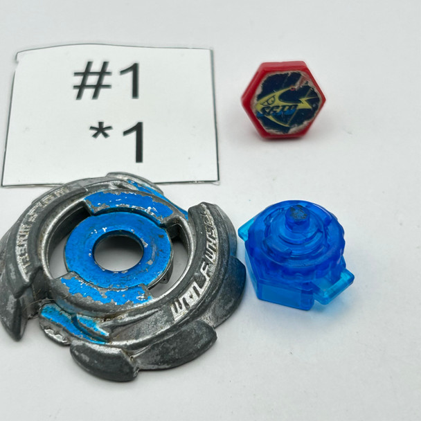 TAKARA TOMY Wolf 105F Beyblade BB-12 Metal Fight / Metal Fusion [USED]