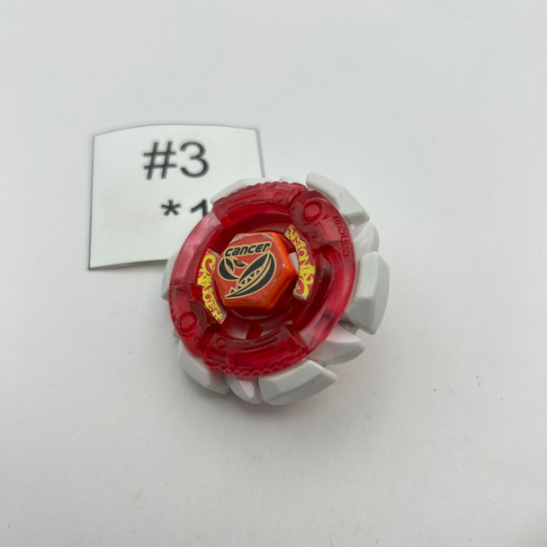 TAKARA TOMY Mad Cancer / Gasher CH120FS Random Booster Light Vol. 1 Metal Fight / Metal Fusion Beyblade BB-31 [USED]