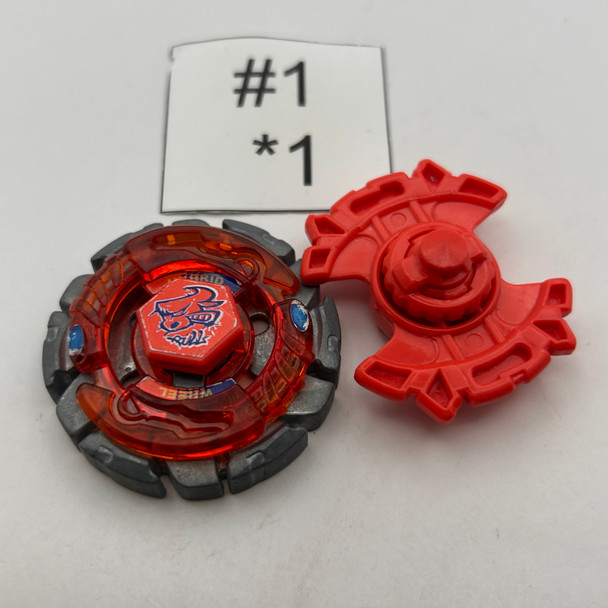 TAKARA TOMY Dark Bull H145SD Mold Two Metal Fight / Metal Fusion Beyblade BB-40 [USED]