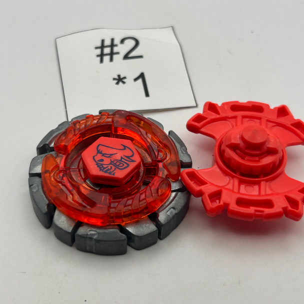 TAKARA TOMY Dark Bull H145SD Mold Two Metal Fight / Metal Fusion Beyblade BB-40 [USED]