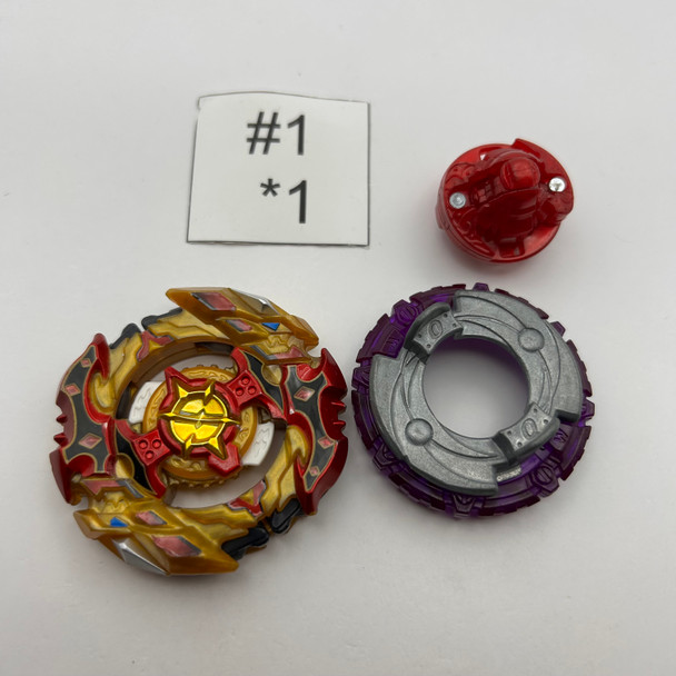 TAKARA TOMY Cho-Z Spriggan / Turbo Spryzen 0Wall Zeta' Burst Beyblade B-128 [USED]