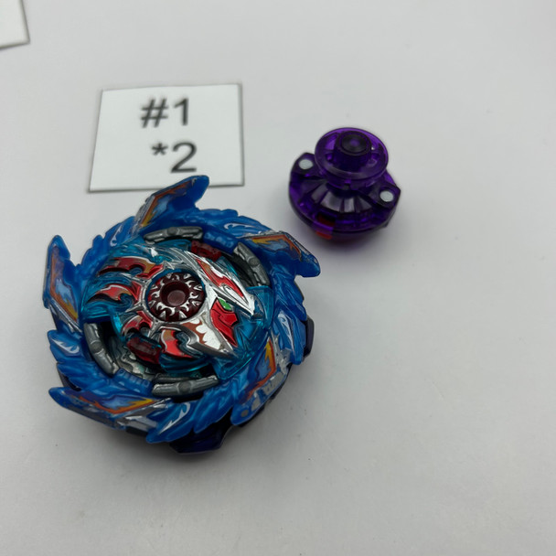 TAKARA TOMY King Helios Zone 1B Burst Superking Beyblade B-160 [USED]