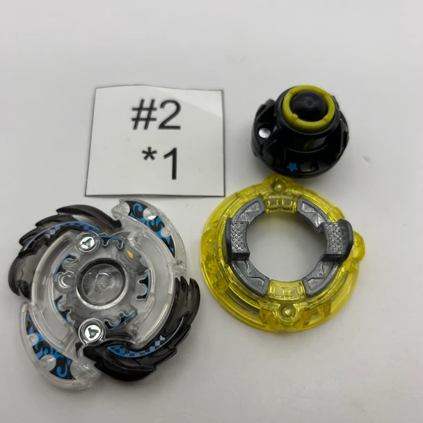 TAKARA TOMY Fang Fenrir Polish Atomic Burst Beyblade Random Booster Volume 6 B-80 03 [USED]