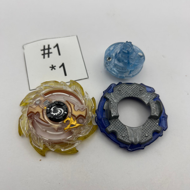 TAKARA TOMY Tornado Wyvern 1 Meteor Spiral God Customize Set Burst Beyblade B-98 [USED]