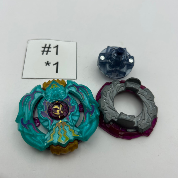 TAKARA TOMY Beat Kukulcan / Boom Khalzar 7Under Hunter Burst Beyblade B-101 01[USED]