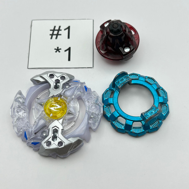 TAKARA TOMY Galaxy Zeus Random Layer Collection Vol. 9 Burst Beyblade BG-09 03 Custom Combo [USED]