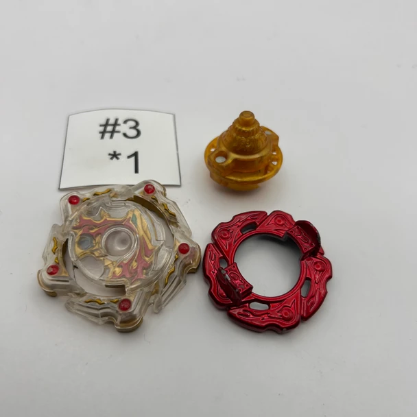 TAKARA TOMY Amaterios Aero Assault (Christmas Version) Burst Beyblade B-00 [USED]
