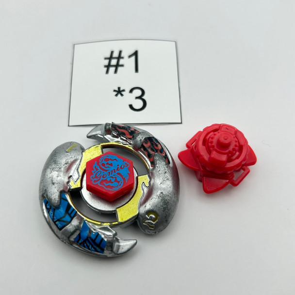 TAKARA TOMY Gemios DF145FS Beyblade BB-26 Metal Fight / Metal Fusion Listing Three [USED]