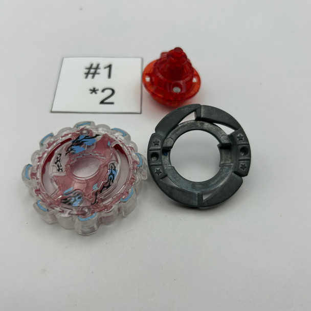 TAKARA TOMY Kerbeus Wing Fusion Burst Beyblade B-07 Listing Two [USED]