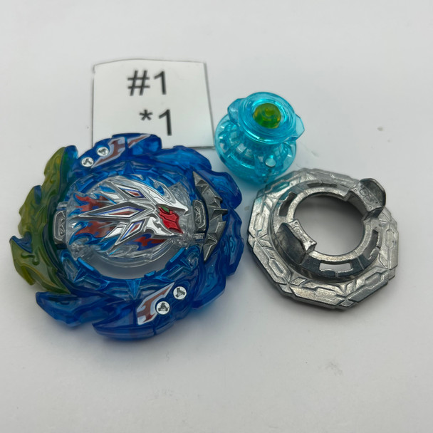 TAKARA TOMY King Helios MR Giga Zeal-10 Burst BU DB Beyblade B-203 [USED]