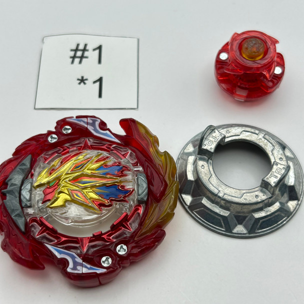TAKARA TOMY Super Hyperion Tapered Xplosion-2 Burst BU DB Beyblade B-203 [USED]