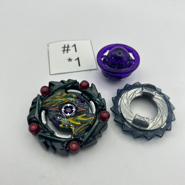 TAKARA TOMY Curse Satan Hurricane Universe 1D Beyblade B-164 01 [USED]