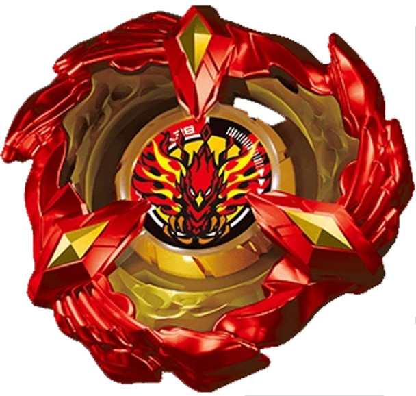 TAKARA TOMY Beyblade X Blade - Phoenix Wing  (Metal Coat: Red) [TOP LAYER PART ONLY]