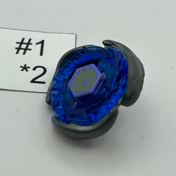 TAKARA TOMY Screw / Spiral Capricorn 90MF Metal Fight / Metal Masters Beyblade BB-102 Listing Two [USED]