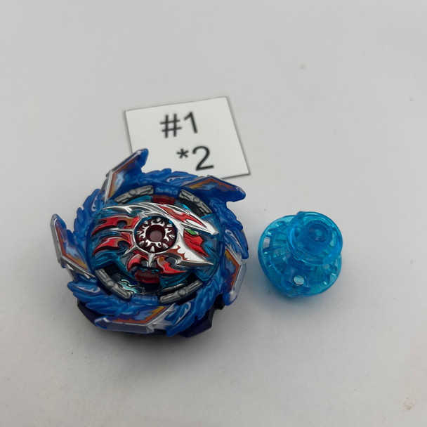 TAKARA TOMY King Helios Zone 1B Burst Superking Beyblade B-160 Listing Two [USED]