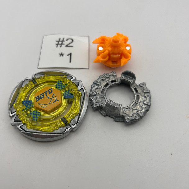 TAKARA TOMY Flame Sagittario 8' Claw Burst Beyblade B-00 [USED]