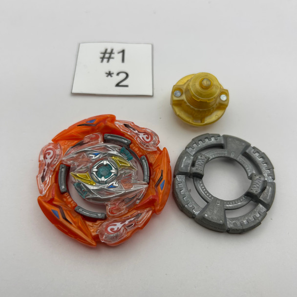 TAKARA TOMY Glide Ragnaruk Wheel Rise 1S Beyblade B-161 Listing Two [USED]