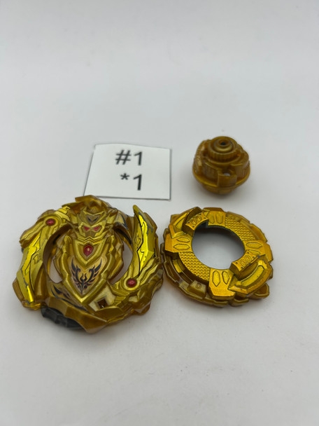 TAKARA TOMY Gold Knight Cho-Z Achilles 00 Dimension Burst Beyblade B-00 [USED]