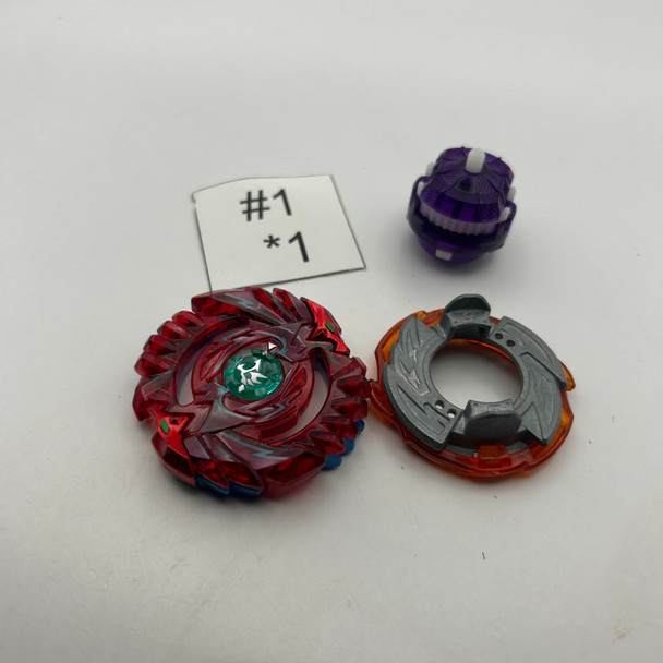 TAKARA TOMY Shelter Regulus Random Layer Collection Vol. 9 Burst Beyblade BG-09 04 Custom Combo [USED]