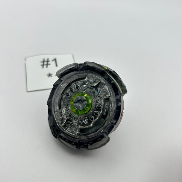 TAKARA TOMY Twin Nemesis / Noctemis 3Hit Jaggy Burst God Beyblade B-102 [USED]
