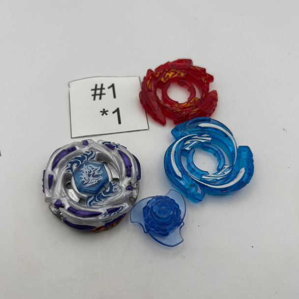 TAKARA TOMY Ultimate Meteo L-Drago Absorb + Assault Beyblade Metal Fight / Metal Masters BB-98 [USED]