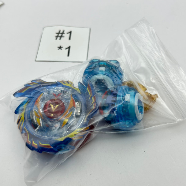 TAKARA TOMY Strike God Valkyrie / Valtreyk 6Vortex Reboot, Red Chip, Burst Beyblade B-76 [USED]