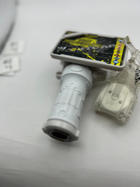 TAKARA TOMY Grey 3-Segment Launcher Grip BB-73 + Left Spin Launcher #12 [USED]