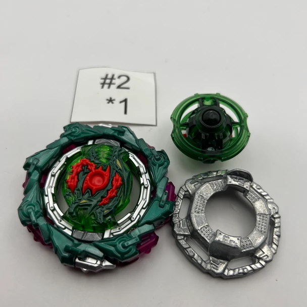 TAKARA TOMY Chain Kerbeus Fortress Yard'-6 Burst DB Ultimate QuadDrive Beyblade B-198 01 [USED]