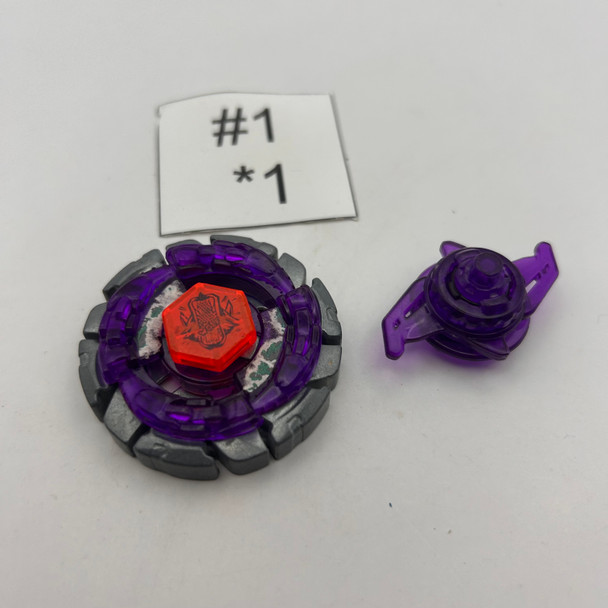 TAKARA TOMY Dark Wolf W125WF Metal Fusion Random Booster Vol. 3 Beyblade BB-44 04 [USED]