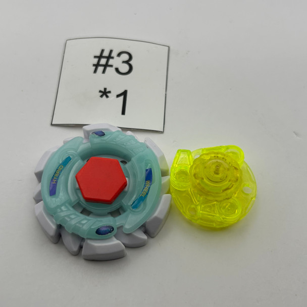 TAKARA TOMY Mad Bull C145HF Metal Fusion Plastic Beyblade BB-45 07 [USED]