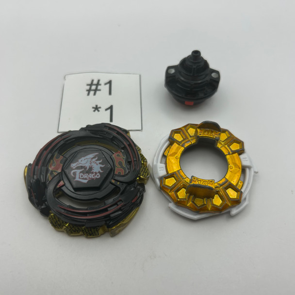TAKARA TOMY Lightning L-Drago 10Reach Zephyr' (Kyokuryu Ver.) B-151 02 Burst Rise Beyblade [USED]
