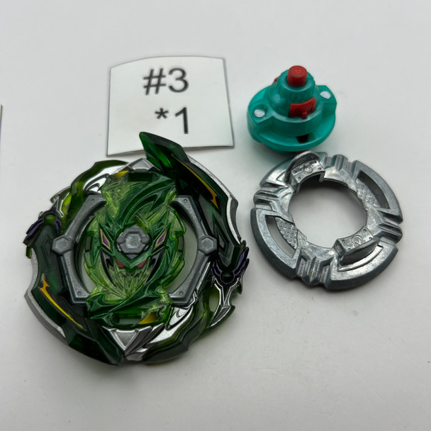 TAKARA TOMY Union Spriggan Outer Quick' Zan B-164 06 Burst SuperKing Beyblade [USED]