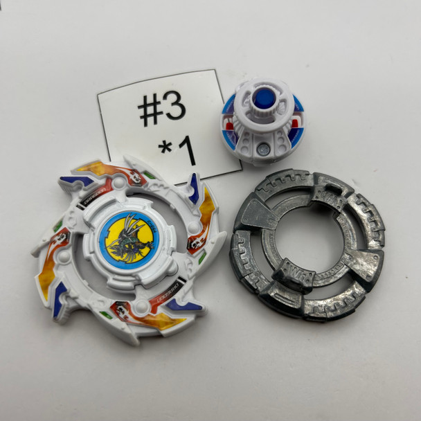 TAKARA TOMY Dragoon V2 Wheel Xceed' B-181 03 Burst DB Beyblade [USED] [NO ARMOR]
