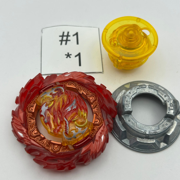 TAKARA TOMY Vanish Fafnir Tapered Kick  Burst DB Beyblade B-194 04 [USED]