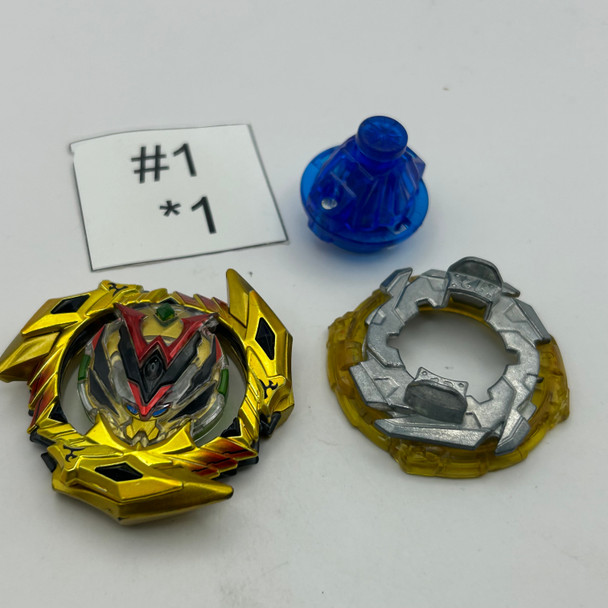 TAKARA TOMY Winning Valkyrie 12 Volcanic'  Gold Ver.) Burst Cho-Z Beyblade B-132 01 [USED]