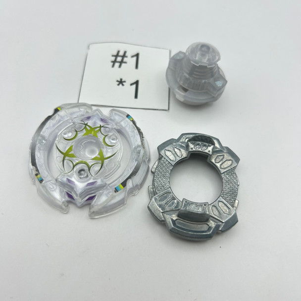 TAKARA TOMY Chaos  Burst Beyblade Triple Booster Set B-57 [USED]