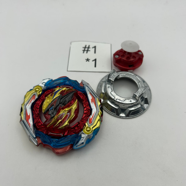 TAKARA TOMY Zest Belial Tapered Bearing Burst Beyblade B-201 [USED]