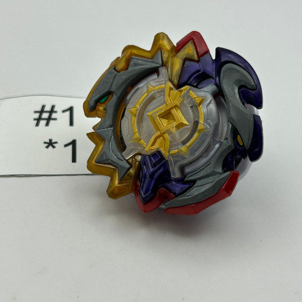 TAKARA TOMY Right Left Artemis Mugen Cho-Z Musou Beystadium Burst Beyblade B-126 [USED]