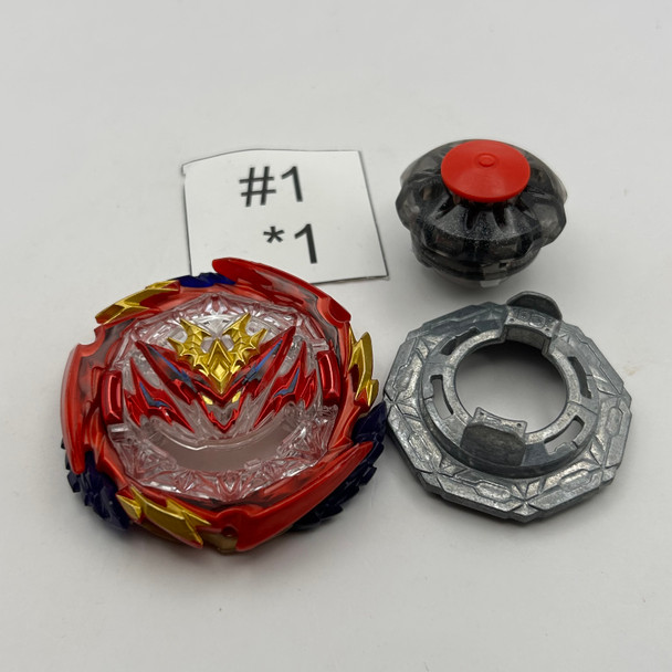 TAKARA TOMY Dynamite Belial Giga Drift Burst DB Ultimate QuadDrive Beyblade B-198 04 [USED]