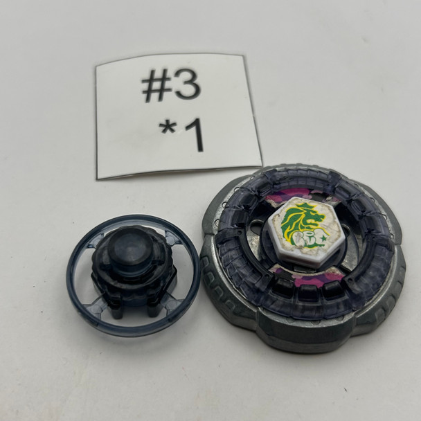 TAKARA TOMY Rock Leone D125D Metal Fusion Random Booster Vol. 3 Beyblade BB-44 03 [USED]