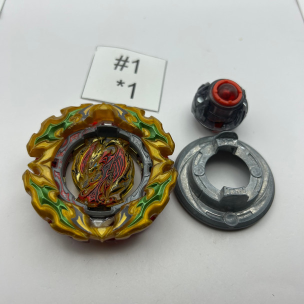 TAKARA TOMY Prominence Phoniex Over Atomic' Burst DB Ultimate Beyblade B-202 02 [USED]