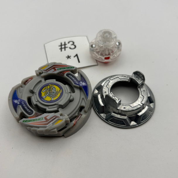 TAKARA TOMY Driger V2 Tapered Zone' Burst DB Ultimate QuadDrive Beyblade B-198 03 [USED]