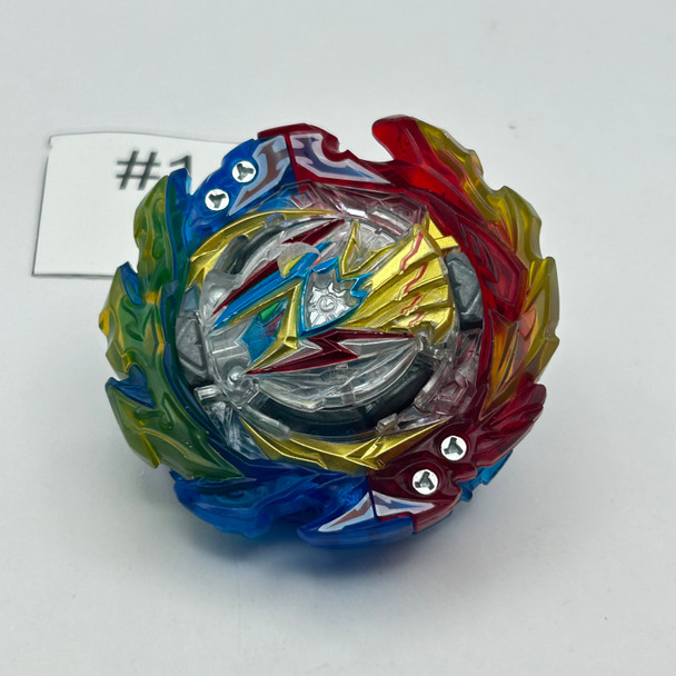 TAKARA TOMY SuperKing Valkyrie Nexus+D Quick Burst BU DB Beyblade B-203 [USED]