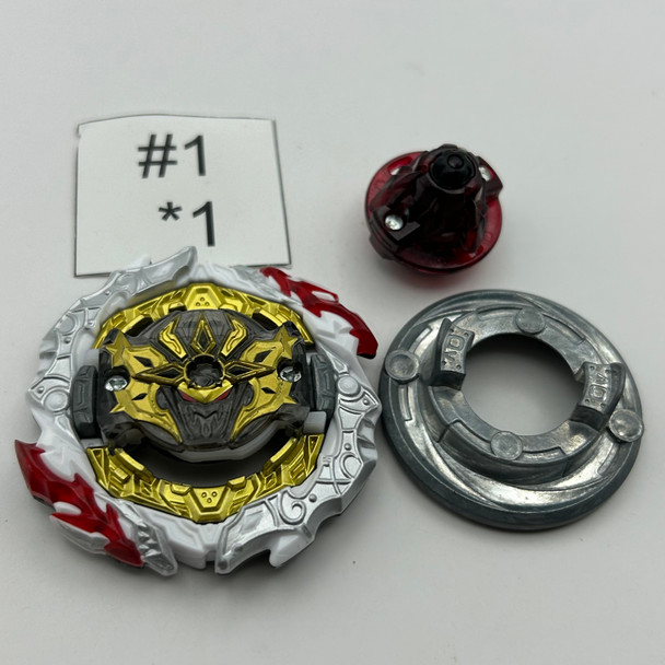 TAKARA TOMY Astral Spriggan Over Merge' Burst DB QuadDrive Beyblade B-194 05 [USED]