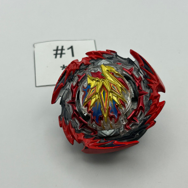 TAKARA TOMY Devil Hyperion Tapered Zone'+Z Burst DB Beyblade B-180 [USED]