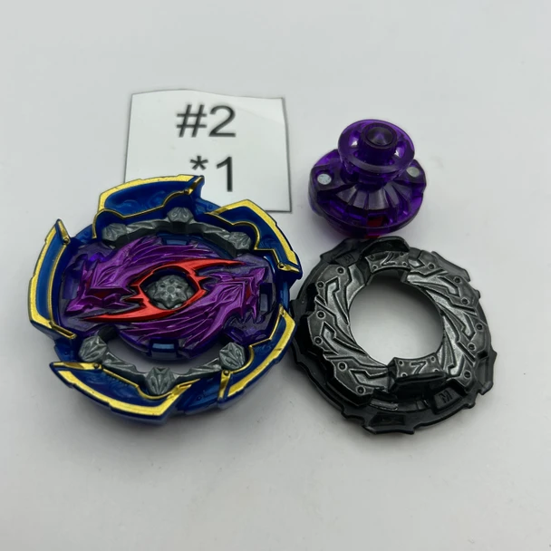 TAKARA TOMY Naked Longinus 7Meteor Zone' Burst GT Beyblade B-156 01 [USED]