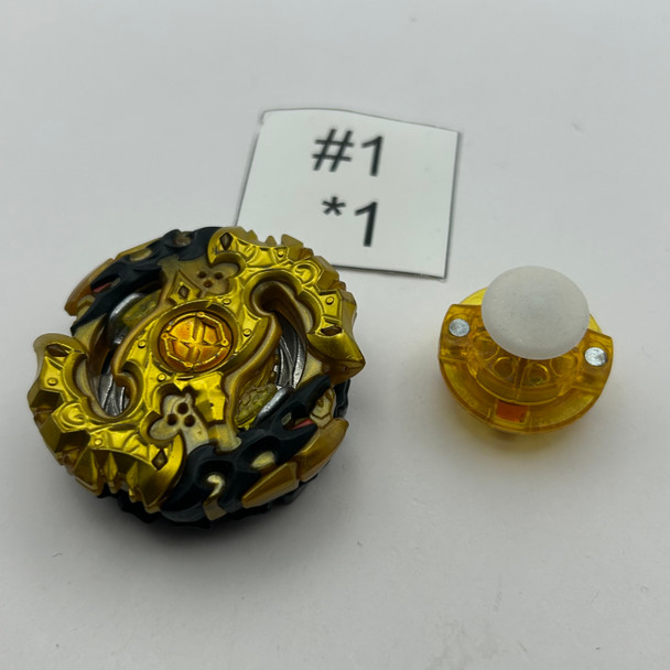 TAKARA TOMY Gold Spriggan / Spryzen Requiem 0 Bearing Burst Beyblade B-100[USED]