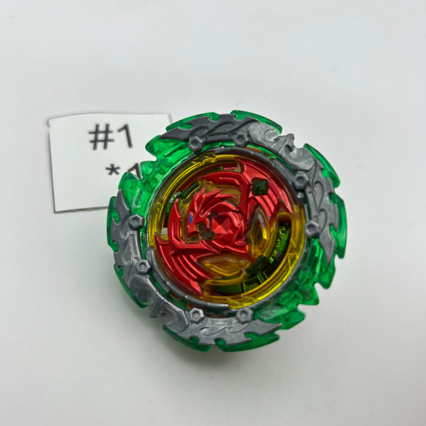 TAKARA TOMY Revive Phoenix 10 Friction Green Burst Cho-z Beyblade B-117 [USED]