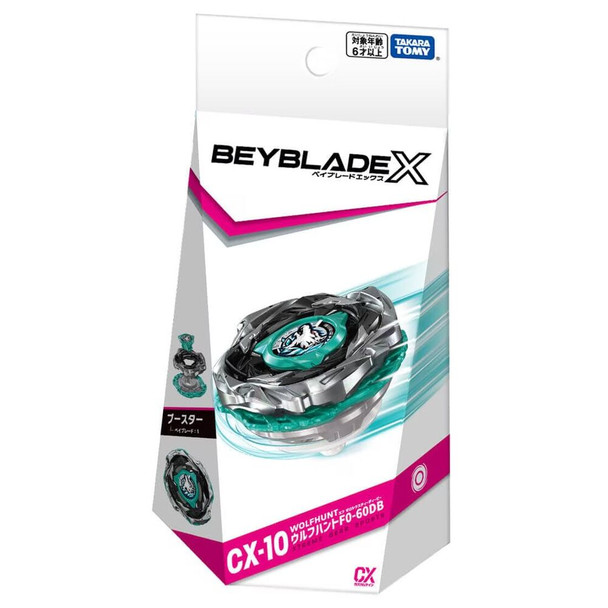 TAKARA TOMY Beyblade X Wolf Hunt F0-60DB CX-10