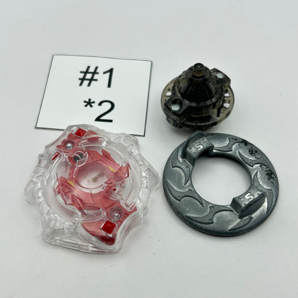 TAKARA TOMY Spriggan / Spryzen Spread Fusion *2 Burst Beyblade B-02 [USED]